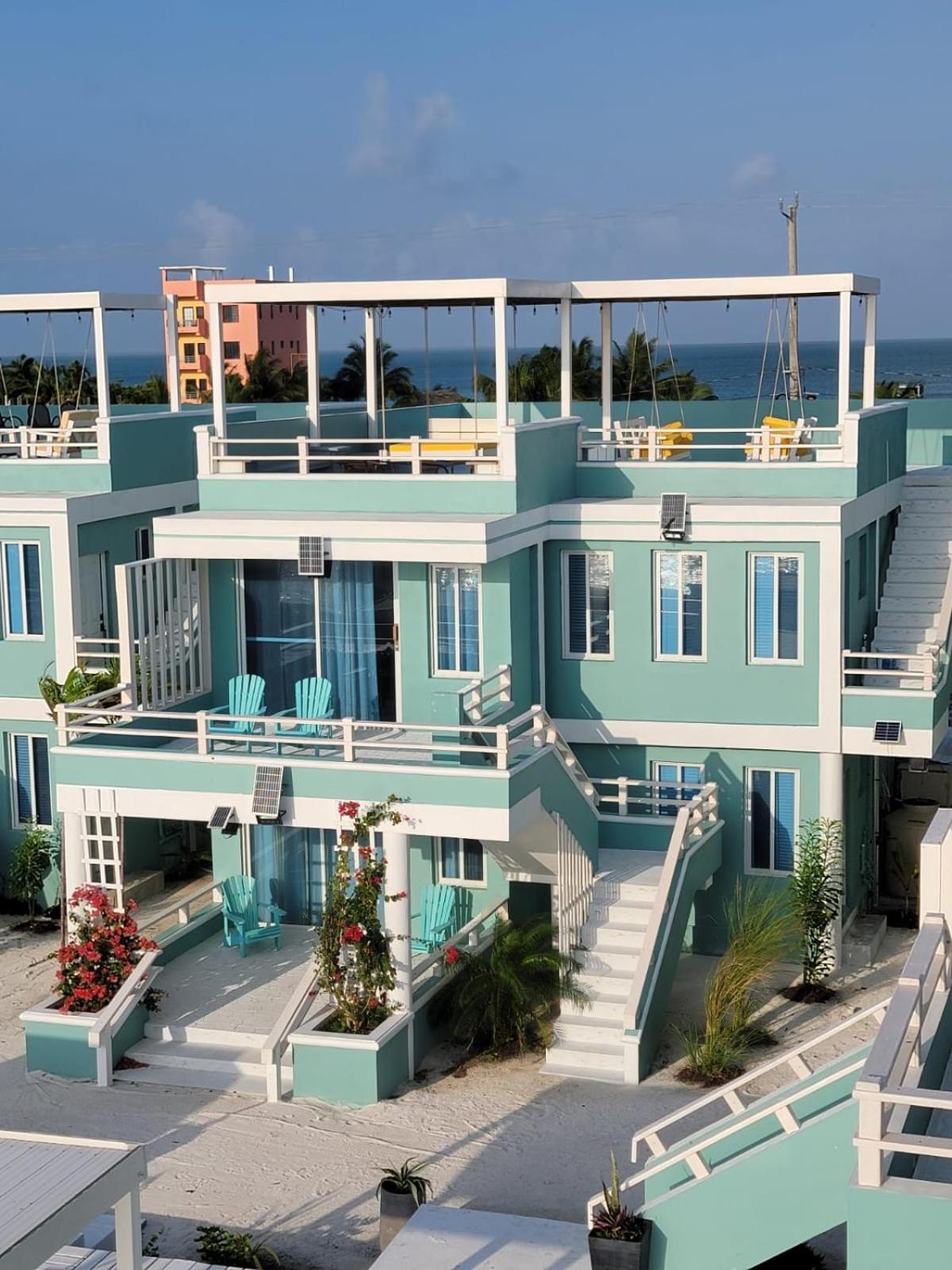Island Magic Villas Caye Caulker Bagian luar foto