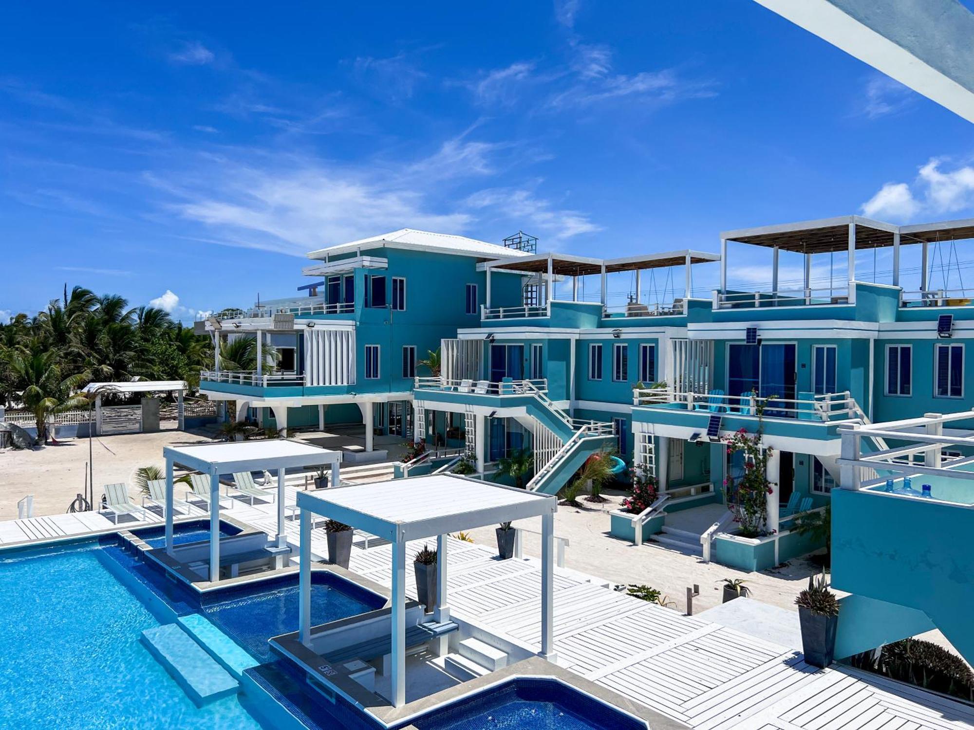 Island Magic Villas Caye Caulker Bagian luar foto